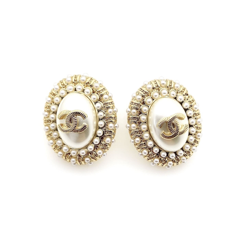 Ch*el earrings